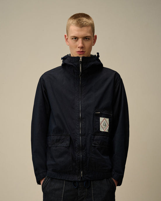 C.P. Company Veste Fili indigo Goggle Insignia Blue