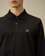 Charger l&#39;image dans la galerie, C.P. Company Polo Piquet Long Sleeve Total Eclipse