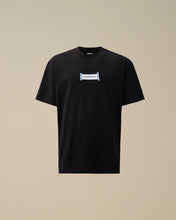 Charger l&#39;image dans la galerie, C.P. Company T-shirt Jersey Printed logo Total Eclipse
