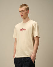 Charger l&#39;image dans la galerie, C.P. Company T-shirt Natural Jersey Logo Pistachio