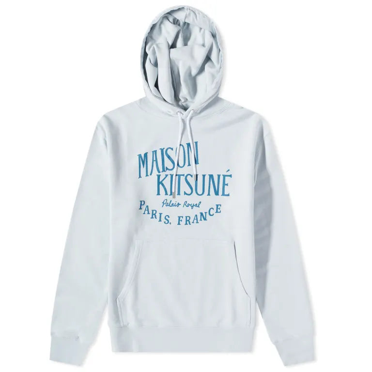 Maison Kitsuné Hoodie Palais Royal Grey Blue