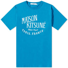 Charger l&#39;image dans la galerie, Maison Kitsuné T-shirt Palais Royal Sapphire