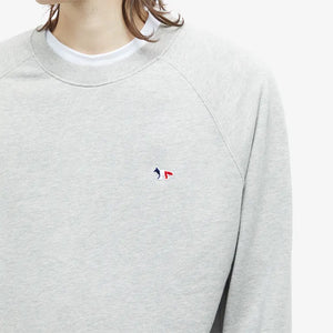 Maison Kitsuné Sweatshirt Fox Tricolor Grey
