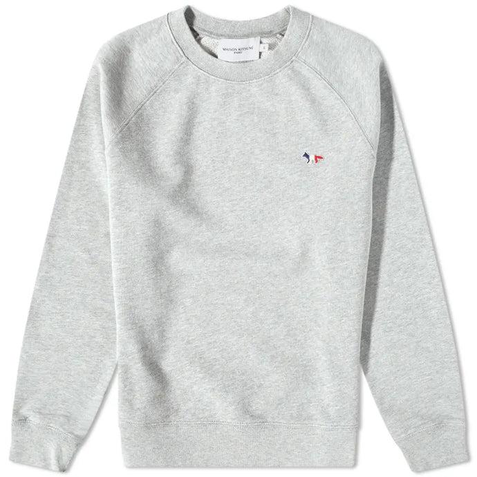 Maison Kitsuné Sweatshirt Fox Tricolor Grey