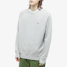 Charger l&#39;image dans la galerie, Maison Kitsuné Sweatshirt Fox Tricolor Grey