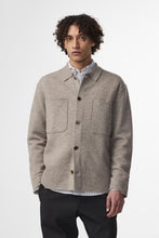 Charger l&#39;image dans la galerie, NN07 Surchemise Jonas en Laine khaki Beige