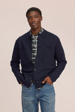 Charger l'image dans la galerie, NN07 Surchemise Jonas en Laine Navy Blue