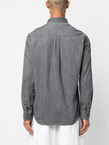 Isabel Marant Chemise Denim Lako Dark Grey