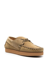 Charger l&#39;image dans la galerie, Isabel Marant Chaussures Bateau Fylan Taupe
