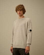 Charger l&#39;image dans la galerie, C.P. Company Pull Lambswool GRS Crewneck Off White Melange