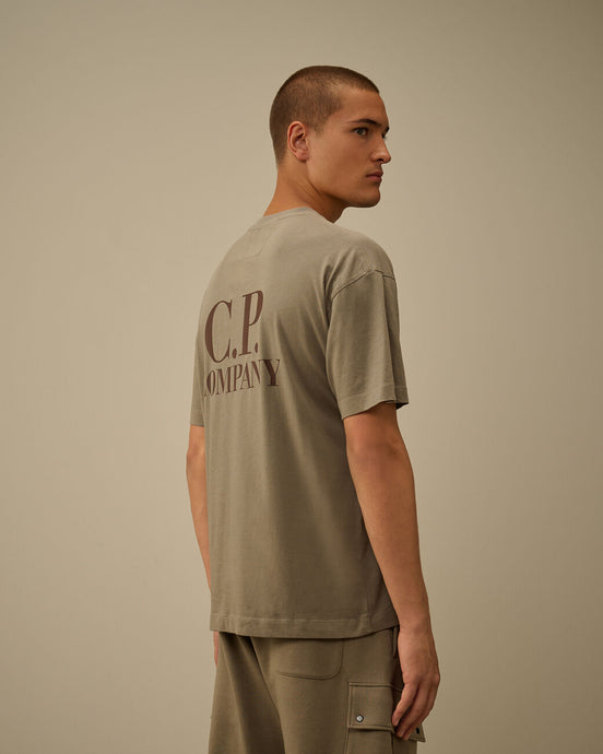 C.P. Company T-shirt Jersey Logo Fallen Rock