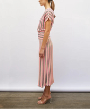 Charger l'image dans la galerie, Molli Jupe Encore Chevron Dune Blueberry Rose