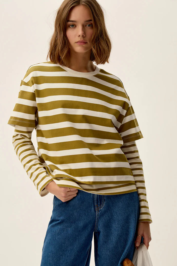 Des Petits Hauts T-Shirt Filma Basilic