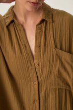 Charger l&#39;image dans la galerie, Des Petits Hauts Robe Sophane en Lin Olive