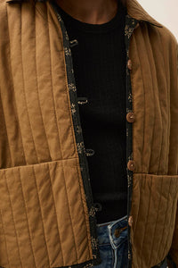 Des Petits Hauts Veste Thonka Tabac