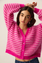 Charger l'image dans la galerie, Des Petits Hauts Gilet Oversize Alvaro Fuchsia Bulle