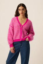 Charger l'image dans la galerie, Des Petits Hauts Gilet Oversize Alvaro Fuchsia Bulle