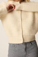 Charger l&#39;image dans la galerie, Des Petits Hauts Gilet Cumin en Alpaga Creme