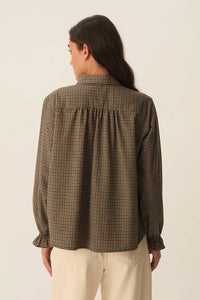 Des Petits Hauts Chemise Ursula à Carreaux Greenwich