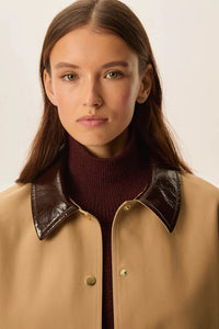 Des Petits Hauts Manteaux Ypolite Sable