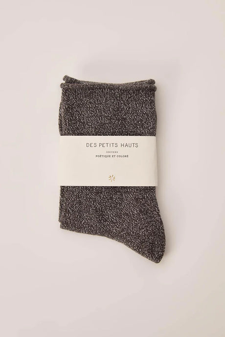 Des Petits Hauts Chaussettes Prudy Anthracite