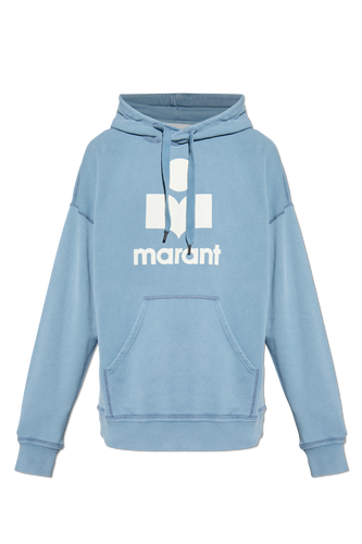 Isabel Marant Hoodie Miley Blue Ecru