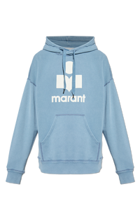 Isabel Marant Hoodie Miley Blue Ecru