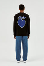 Charger l&#39;image dans la galerie, Arte Sweatshirt Cohen Back Heart Black ko
