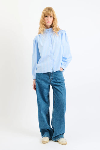 Bellepiece Blouse Milton Blue