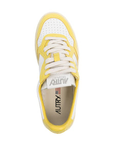 Autry Sneakers Medalist 01 Low Leather Lime WB27