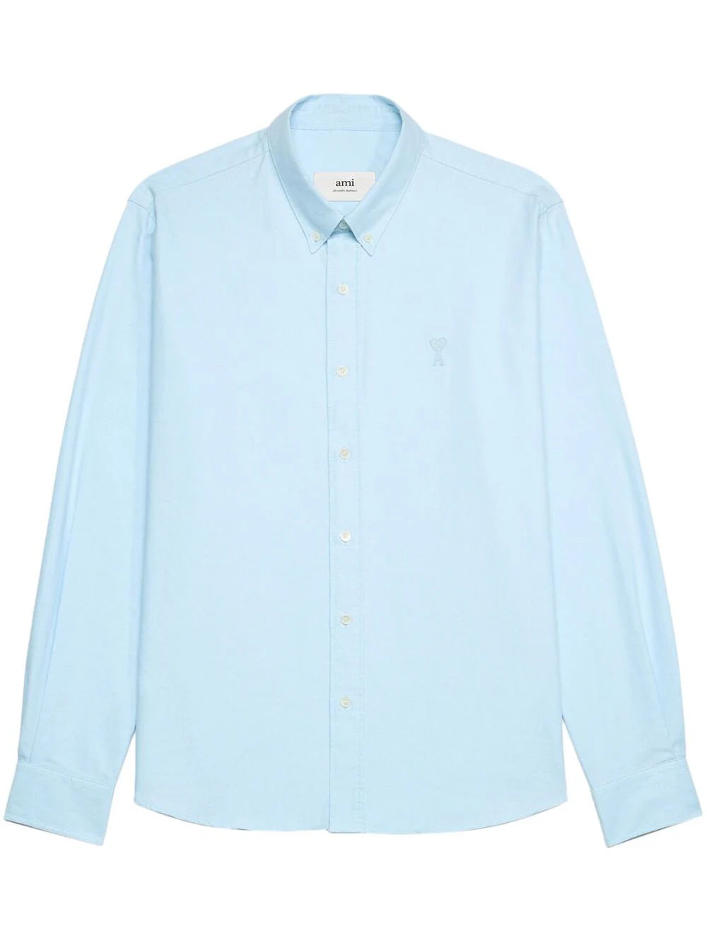 AMI Chemise Ami de Coeur Oxford Bleu ciel
