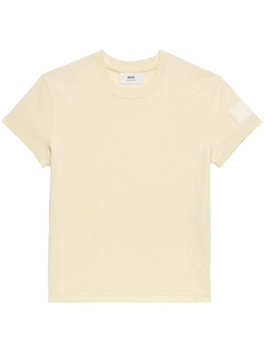 AMI T-shirt Ami Alexandre Mattiussi Ivoire