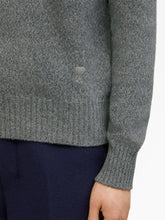 Charger l&#39;image dans la galerie, AMI Pull Col Rond en Cachemire Ami de Coeur Heather grey