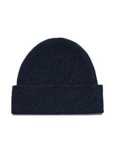 AMI Bonnet Ami de Coeur en Cachemire Bleu nuit