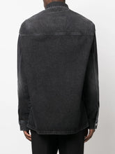Charger l&#39;image dans la galerie, AMI Chemise Oversize Ami de Coeur Metal Noir