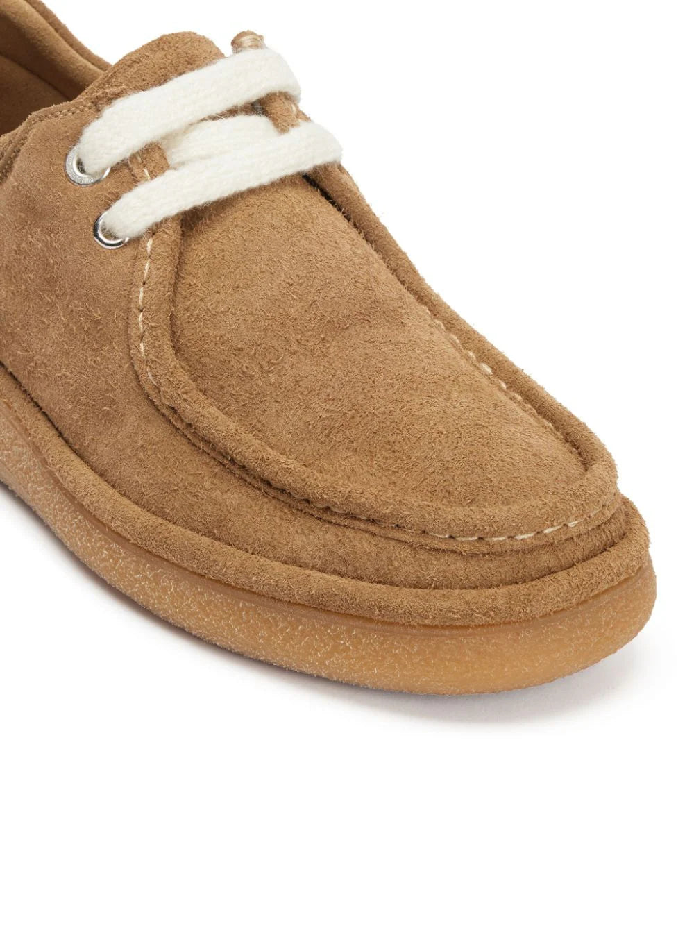 AMI Chaussures en Daim Champagne Les Archives