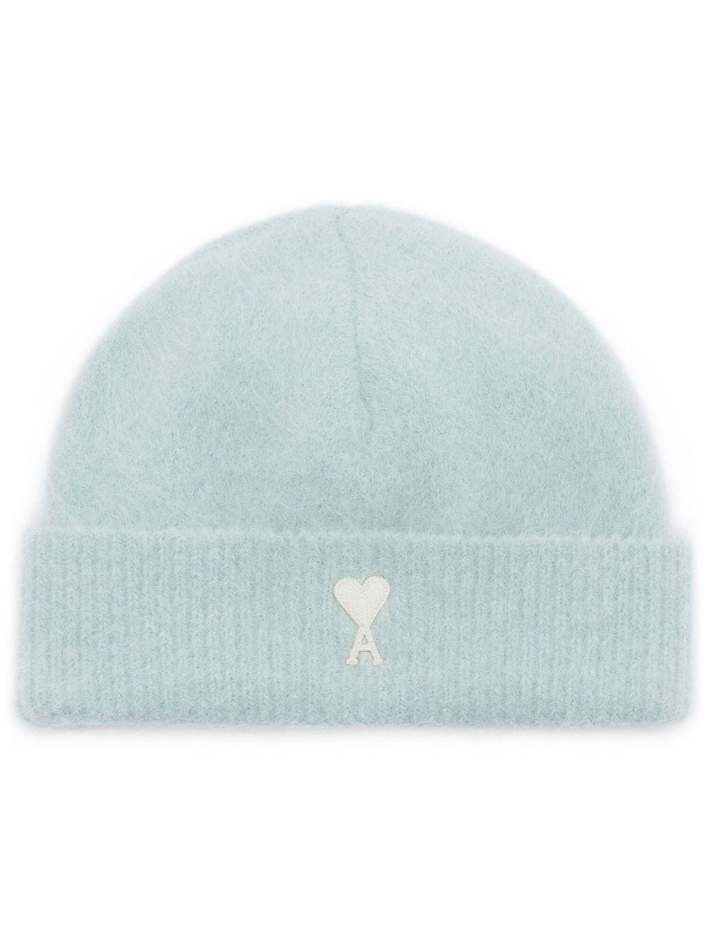 AMI Bonnet Ami de coeur en Alpaga Aquamarine