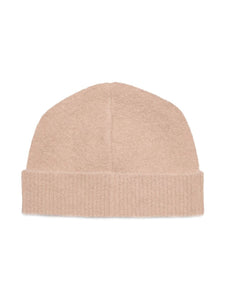 AMI Bonnet Ami de coeur en Alpaga Rose poudre
