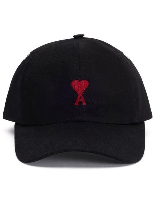 AMI Casquette Ami de coeur Noir
