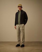 Charger l'image dans la galerie, C.P. Company Cardigan Compact Cotton Zipped Total Eclipse