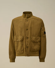 Charger l'image dans la galerie, C.P. Company Veste Broken Twill Coton Lin Dried Herb