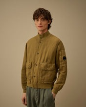 Charger l'image dans la galerie, C.P. Company Veste Broken Twill Coton Lin Dried Herb
