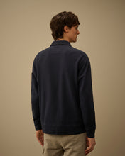 Charger l'image dans la galerie, C.P. Company Sweatshirt Malfilé Half Zip Midnight Navy