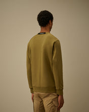 Charger l'image dans la galerie, C.P. Company Sweatshirt Diagonal Raised Fleece Dried Herb