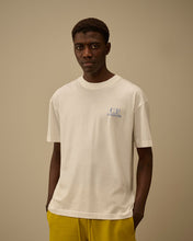 Charger l'image dans la galerie, C.P. Company T-shirt Comfort Logo Gauze White