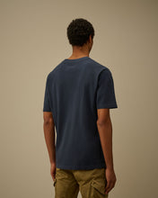 Charger l'image dans la galerie, C.P. Company T-shirt Piquet Pigment Dyed Midnight Navy