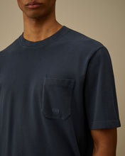 Charger l'image dans la galerie, C.P. Company T-shirt Piquet Pigment Dyed Midnight Navy