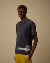 Charger l'image dans la galerie, C.P. Company T-shirt Bottom Logo Midnight Navy