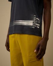 Charger l'image dans la galerie, C.P. Company T-shirt Bottom Logo Midnight Navy