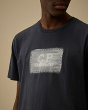 Charger l'image dans la galerie, C.P. Company T-shirt Logo Label Midnight Navy